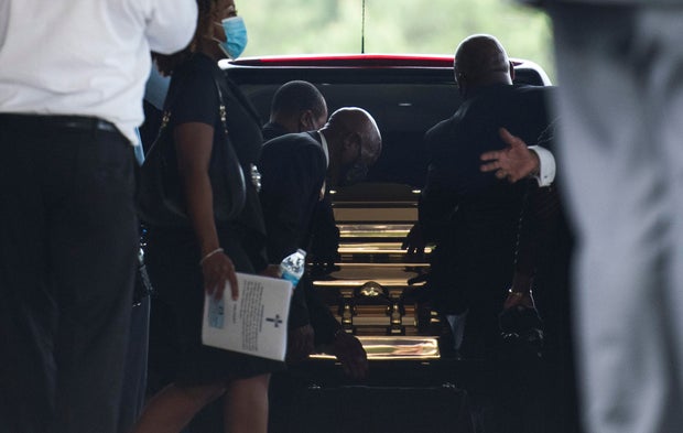 Memorial Held For George Floyd Held In His Birthplace Of North Carolina