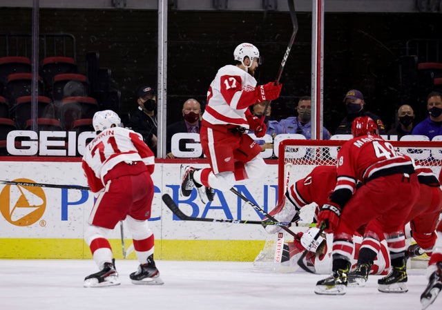 Detroit Red Wings v Carolina Hurricanes 