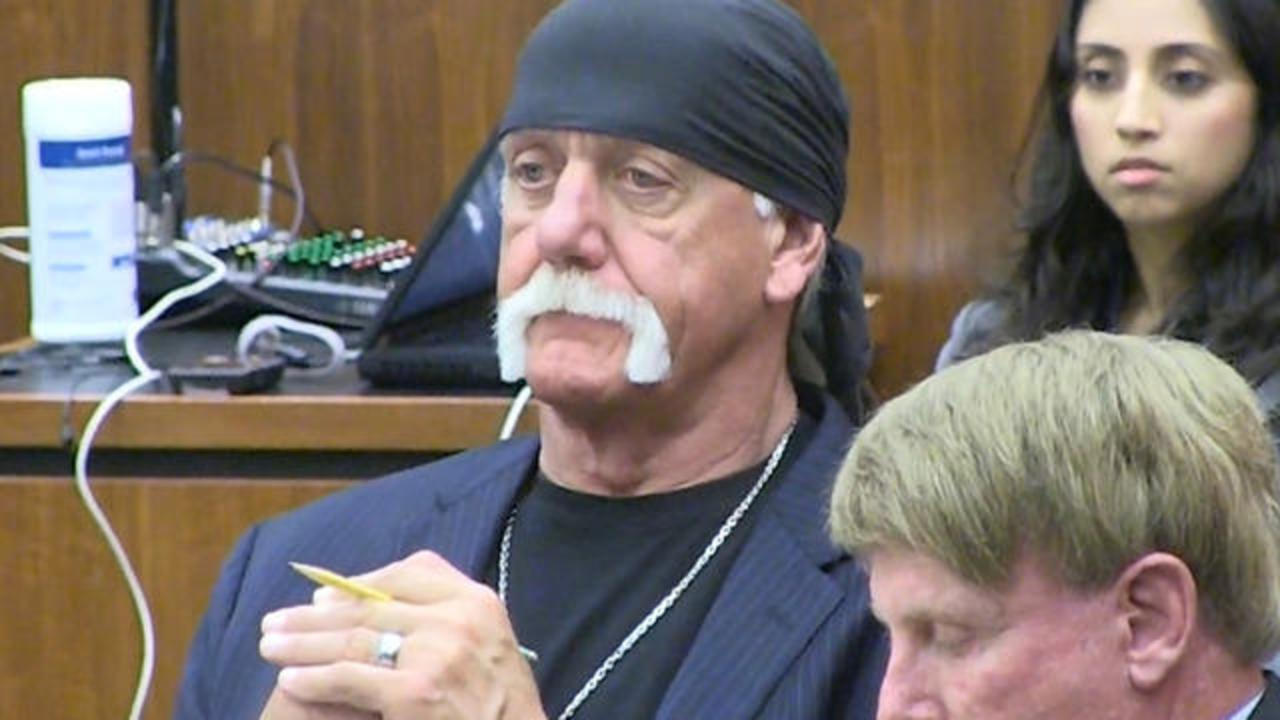 Hulk Hogan - Hulk Hogan sex tape trial enters second day - CBS News
