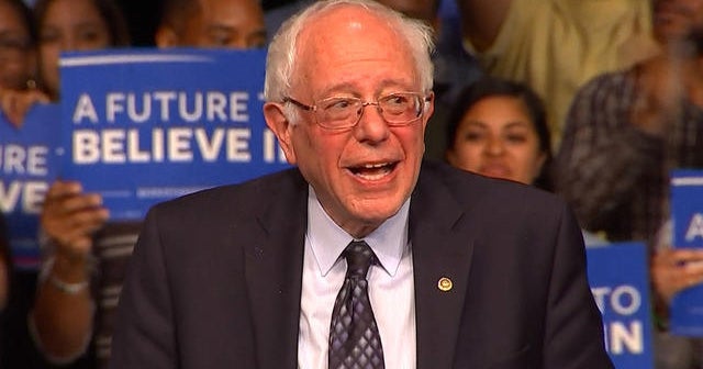 Bernie Sanders holds rally in Miami - CBS News
