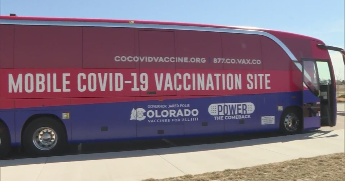Mobile COVID Vaccine Bus Sets Up In Summit County CBS Colorado