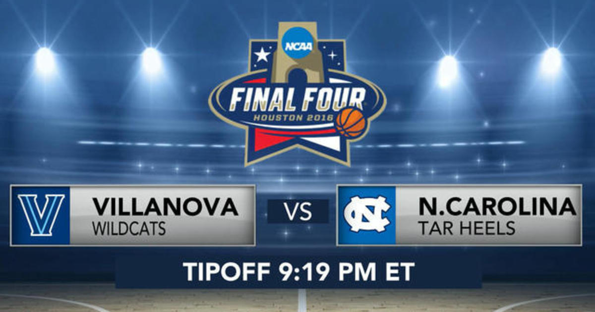 NCAA National Championship preview Villanova vs. UNC CBS News