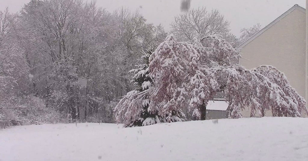 April Snow In Massachusetts