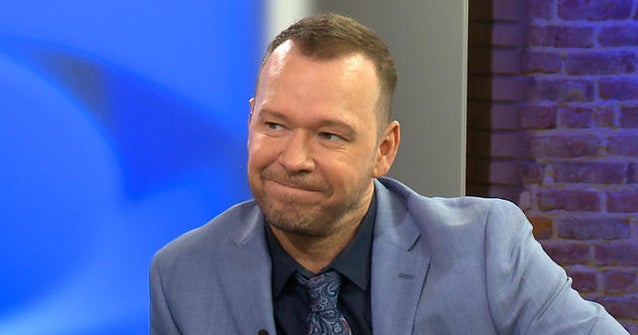 Donnie Wahlberg talks "Blue Bloods," Trump CBS News(00)