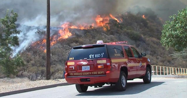 Southwest heat wave fuels 21 wildfires - CBS News
