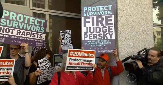 Efforts grow to remove Stanford judge from the bench - CBS News