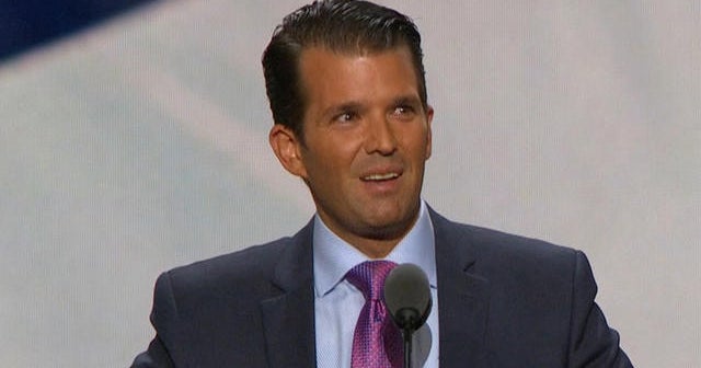 Donald Trump Jr. addresses RNC - CBS News