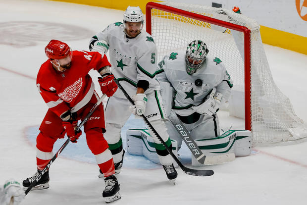 NHL: APR 19 Red Wings at Stars 