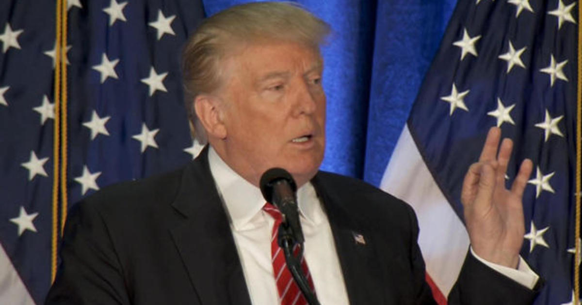 Donald Trump Lays Out Plan To Combat Terrorism - CBS News