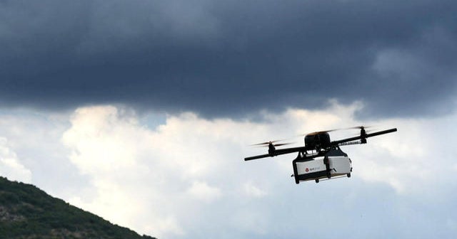 Chipotle testing out drone delivery service CBS News