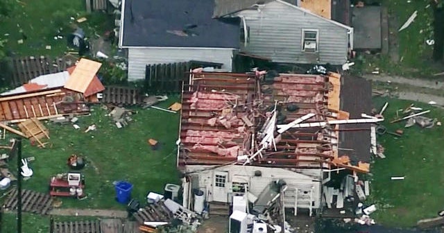 Tornadoes rip through parts of Indiana and Ohio - CBS News