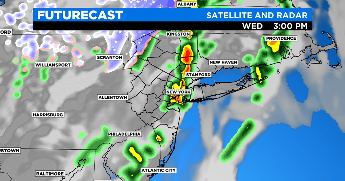 New York Weather CBS2's 4/21 Wednesday Afternoon Forecast CBS New York