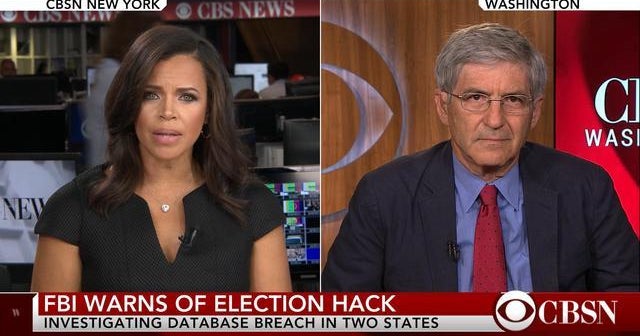 FBI: Foreign hackers targeted two state election systems - CBS News