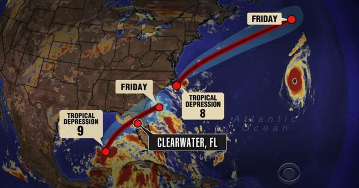 Hurricane watch in Florida CBS News