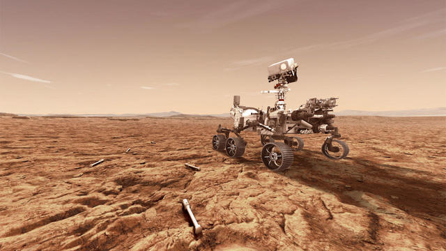 NASA Perseverance Rover Lands On Mars 