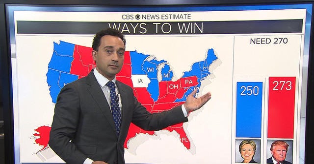 Can Donald Trump win the presidential election? - CBS News