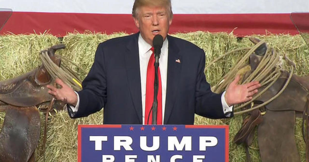 Full video Donald Trump rallies in Colorado CBS News