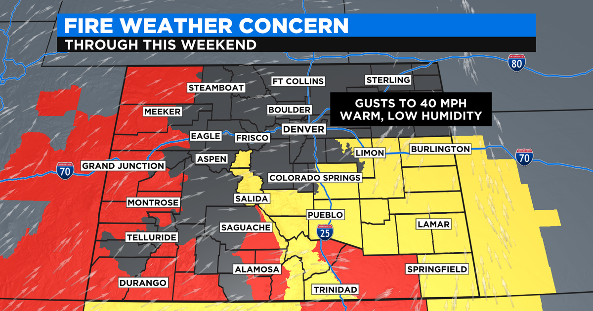 Colorado Weather: Turning Warmer, Breezy With Elevated Fire Danger For ...