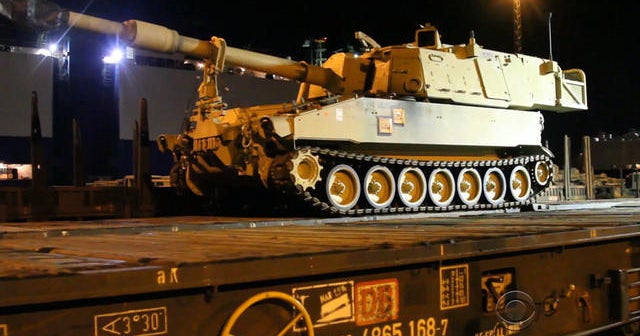 U.S. tanks deployed in Germany - CBS News