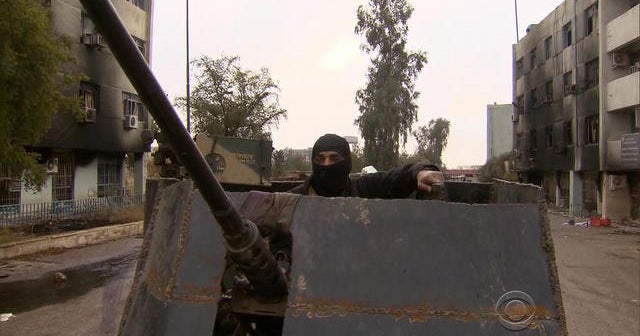 CBS News goes inside recaptured Mosul University - CBS News