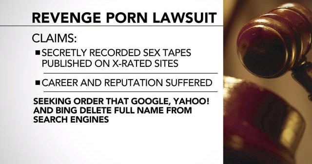 Woman sues to delete name online after revenge porn incident