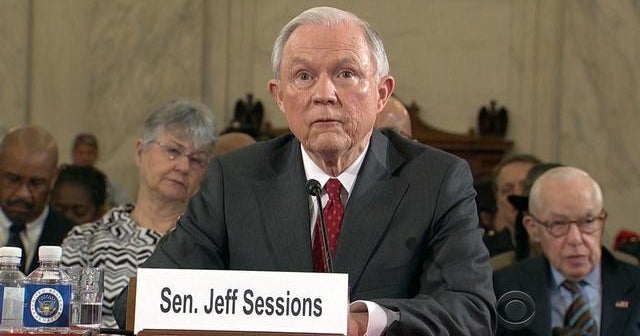 Sen. Jeff Sessions defends self, splits with Trump in confirmation ...