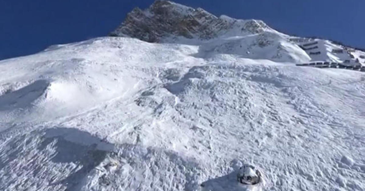 Deadly Avalanche In The French Alps - CBS News