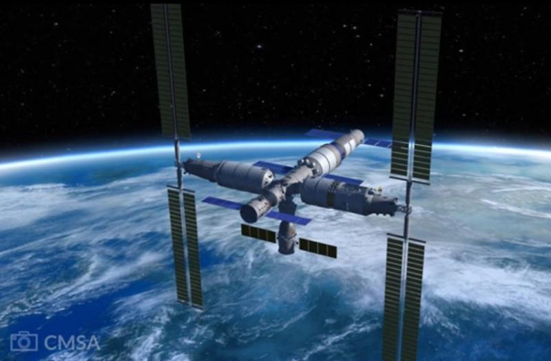 China begins building its own space station with launch of control ...