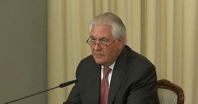 Rex Tillerson holds joint news conference with Russian Foreign Minister