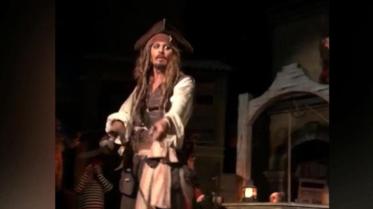 Pirates Of The Caribbean Ride Reopens With Johnny Depp's Captain