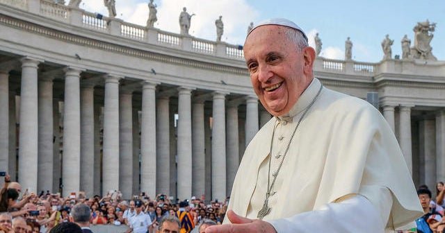 The saint and the pope
