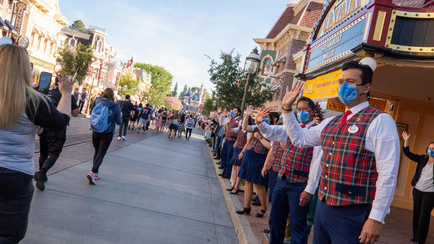 Disneyland reopens 