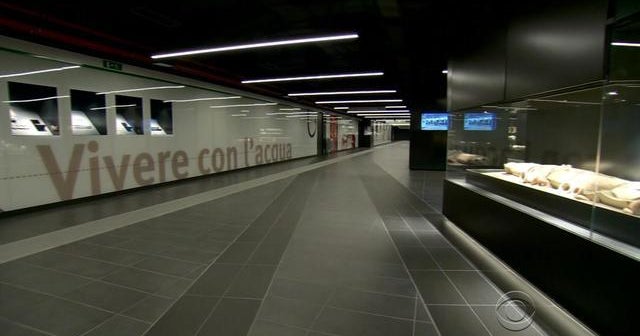 Rome's subway station is also museum filled with ancient history - CBS News