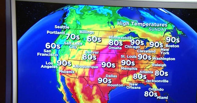 Heat wave could bring record highs in Northeast, Midwest - CBS News