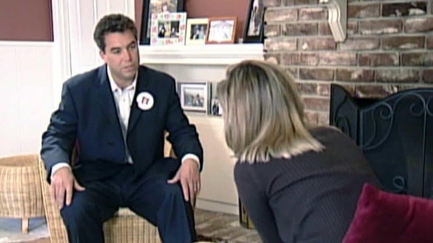 Scott Peterson and reporter Gloria Gomez