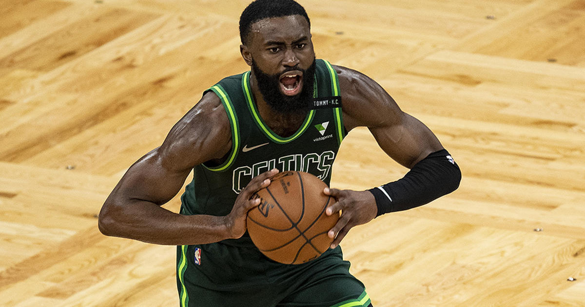 Jaylen Brown seemed to suffer the worst of collision with Jayson