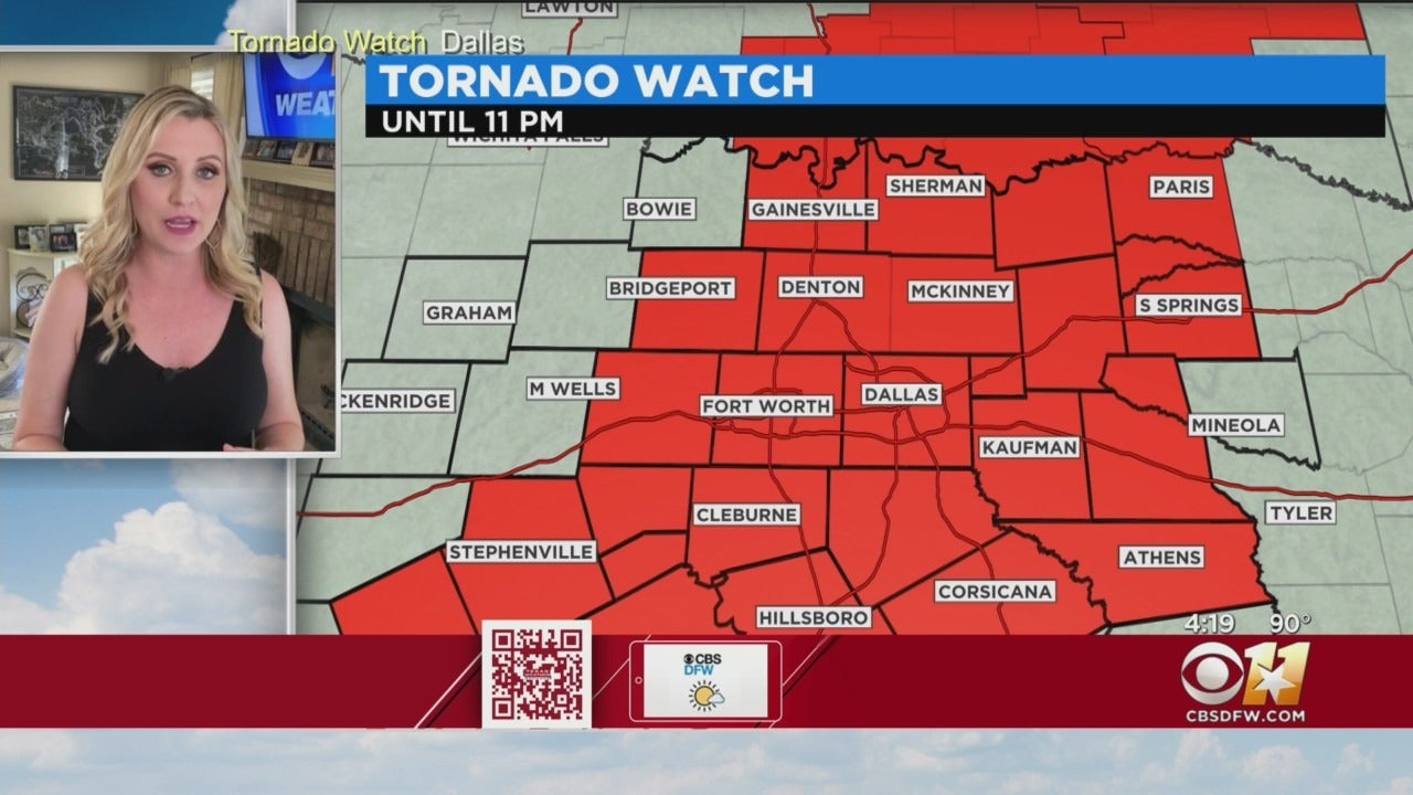 Tornado Watch news - Today’s latest updates - CBS Texas