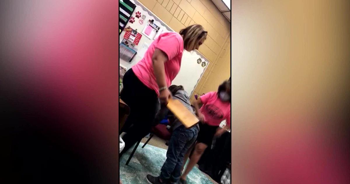 Disturbing Video Of Florida School Principal Paddling Young Girl - CW Tampa