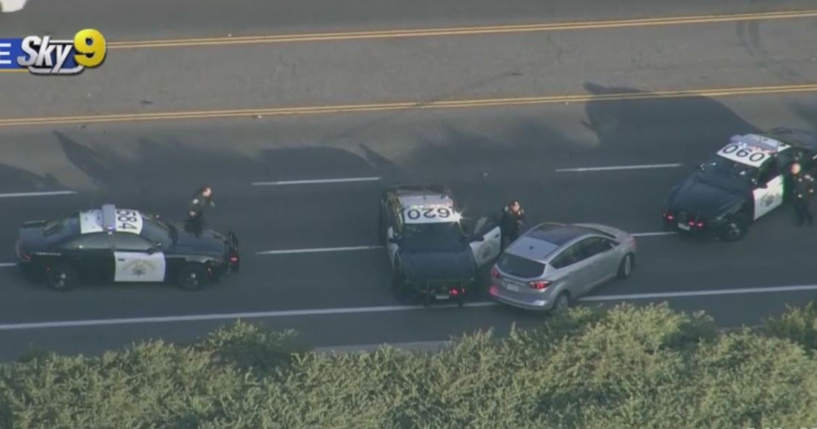 Suspect Caught In Mission Viejo After Long Pursuit From LA County - CBS ...