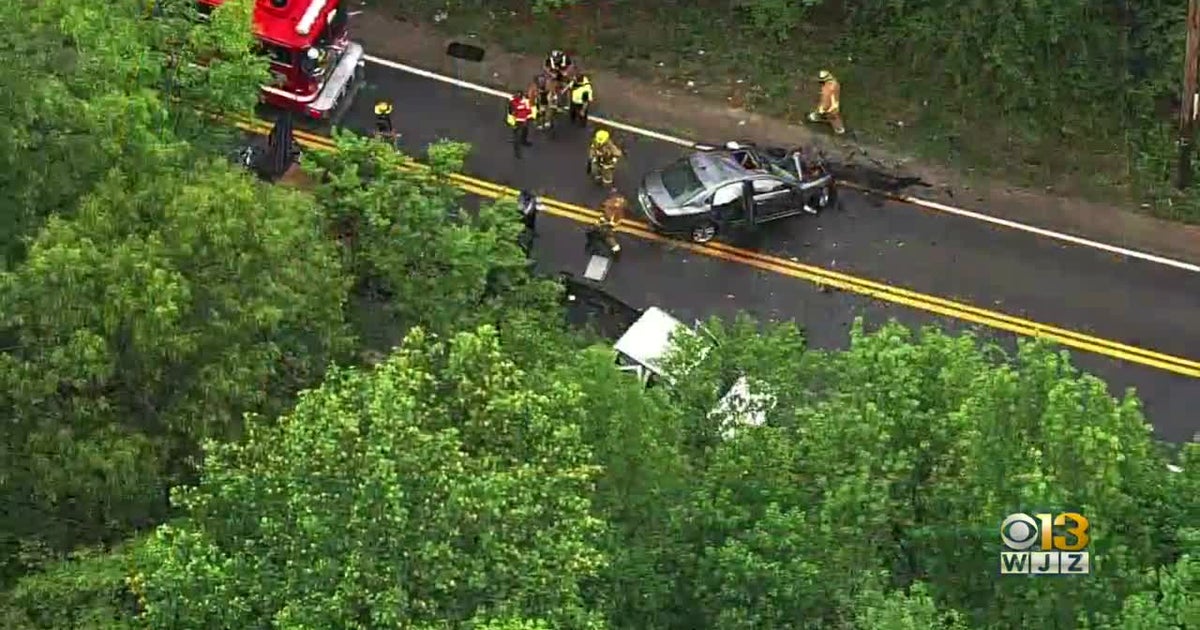 1 Person Killed In HeadOn Crash In Jessup CBS Baltimore