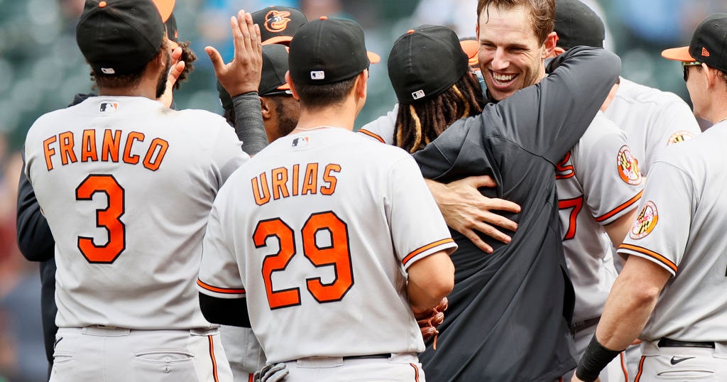 O's Means Throws MLB's 3rd NoHitter Of Season, Tops Mariners 60 CBS