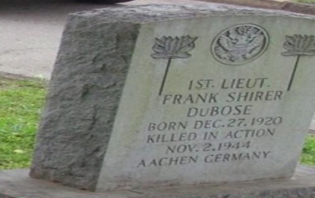 Frank Dubose grave 