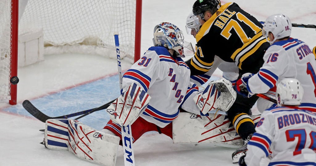 Rangers Fall To Bruins, Lose 5th Straight After Tumultuous Week - CBS ...