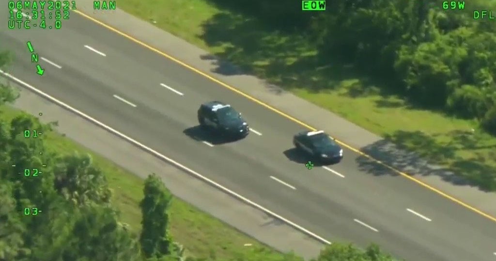 Florida Police Chase Involved Man Who Stole Two Police Cruisers - CBS Miami