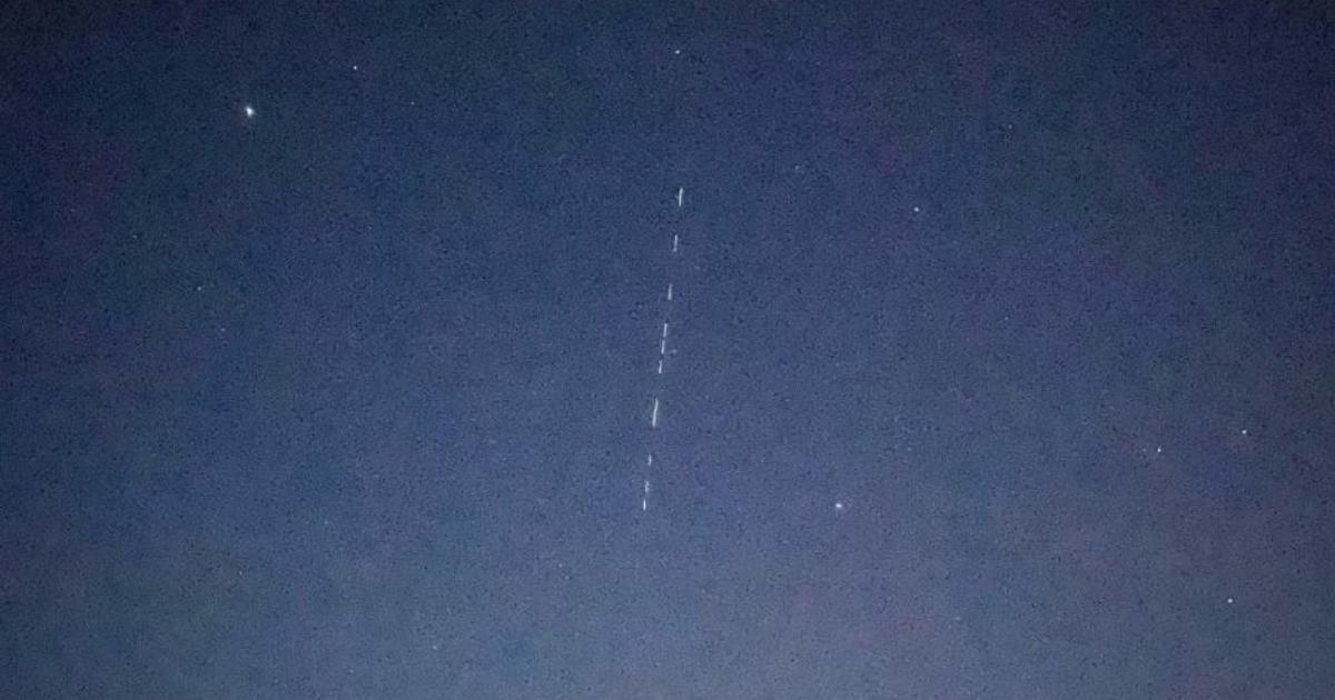 Strange Line Of Lights Reported Across Sky By People In Western