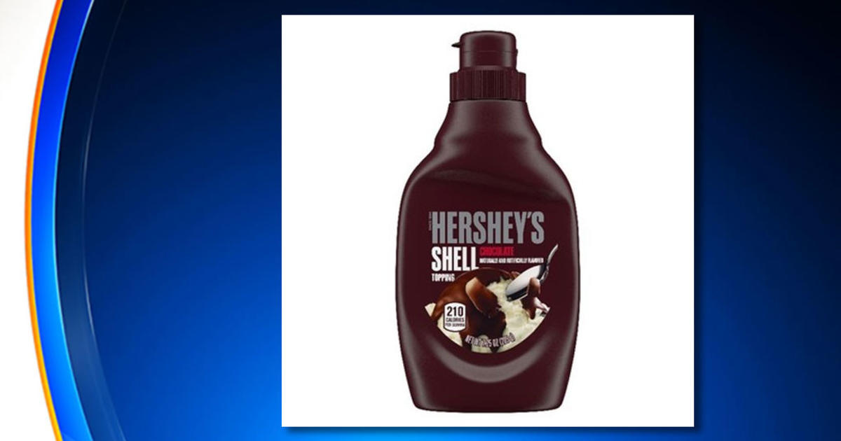 Recall Alert Hershey's Chocolate Shell Topping Bottles Could Contain