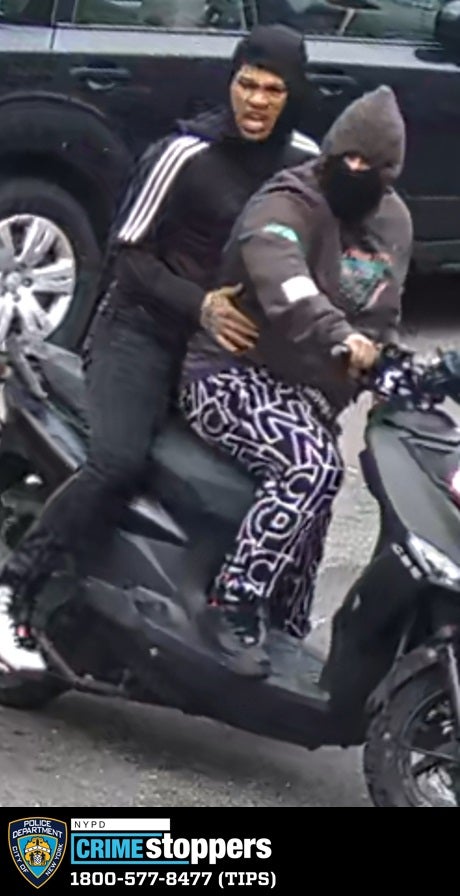 Caught On Video Suspects Try To Steal Delivery Worker's Scooter In The