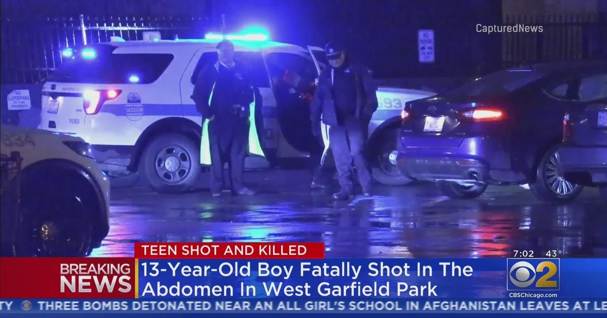 14 Year Old Fatally Shot In West Garfield Park Cbs Chicago