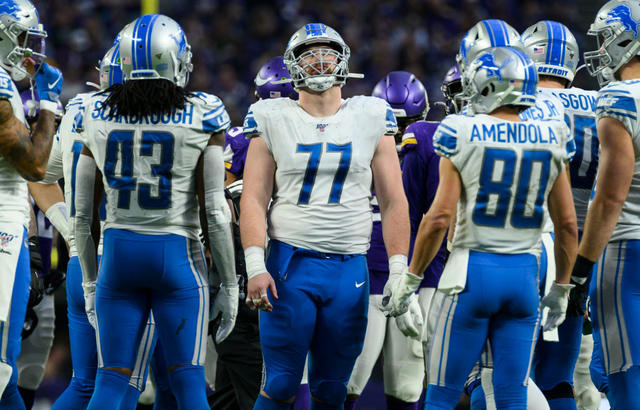 Detroit Lions make Frank Ragnow NFL's highest-paid center