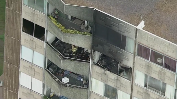 Fire extinguished at Dallas high rise 